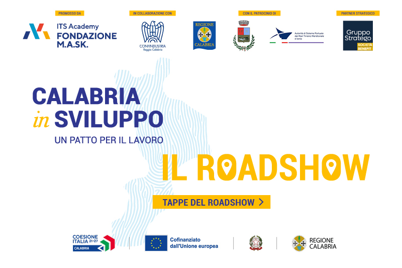 Calabria in Sviluppo – Il Roadshow: ITS Mask porta orientamento e innovazione nelle scuole calabresi